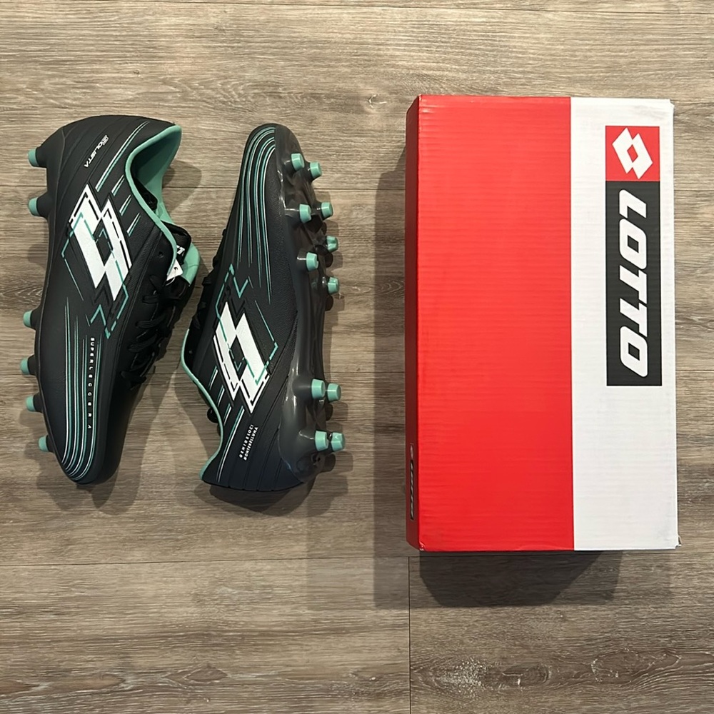 Men lotto Green and White Athletic Shoes for Performance